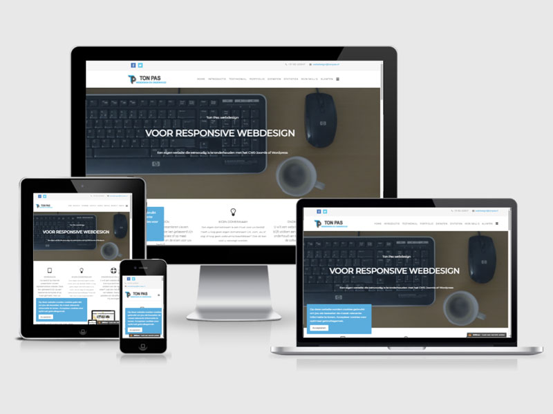 Ton Pas webdesign Image